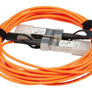 MikroTik 301x301 - MikroTik Cable de conexión directa de Óptica Activa SFP+ 10Gbps de 5m