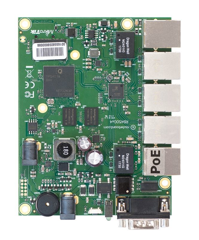 RB450GX4 image1 - Mikrotik RouterBoard RB450GX4, 5x RJ-45, 716MHz SKU: RB450GX4