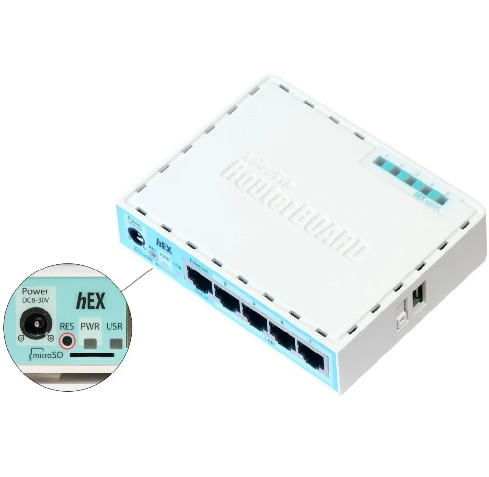 RB750GR3 image1 1000x977 - Router MikroTik Gigabit Ethernet hEX, Alámbrico, 5x RJ-45, 1x USB SKU: RB750GR3