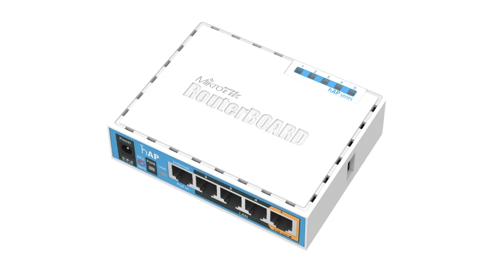 RB951UI 2ND image2 1000x509 - Mikrotik hAP Blanco Energía sobre Ethernet (PoE) RB951UI-2ND