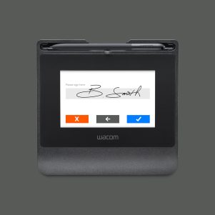 wacom for business signature pad stu 540 top 301x301 - STU540 Tableta Firma Digital Wacom ST-540 con lápiz