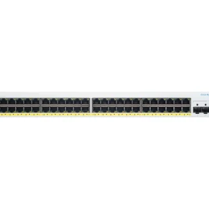 C CISCO CBS220 48P 4G NA a8aaf5 301x301 - Switch Cisco Gigabit Ethernet Business 220, 48 Puertos PoE 10/100/1000 + 4 Puertos SFP