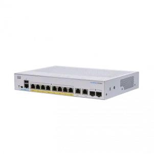 C CISCO CBS250 8P E 2G NA 3e1f57 301x301 - Switch Cisco Gigabit Ethernet Business 350, 8 Puertos PoE+ 10/100/1000Mbps + 2 Puertos SFP