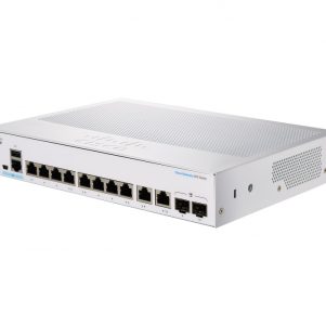C CISCO CBS350 8FP E 2G NA f3c478 301x301 - Switch Cisco Gigabit Ethernet Business 350, 8 Puertos PoE+ 10/100/1000Mbps + 2 Puertos SFP, 20 Gbit/s