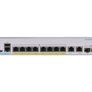C CISCO CBS350 8P E 2G NA 12842d 301x301 - Switch Cisco Gigabit Ethernet Business 350, 8 Puertos PoE+ 10/100/1000Mbps + 2 Puertos SFP
