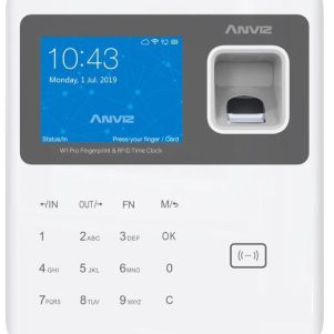 W1PRO 301x301 - Reloj Control Personal Biometrico Horario Anviz W1 PRO