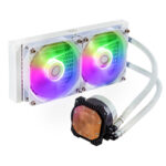 CPU COOLER COOLER MASTER MASTERLIQUID 240L ARGB WH - Imagen 2
