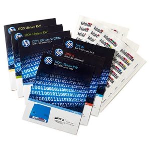HPE LTO-6 Ultrium RW Bar Code Label Pack X 100