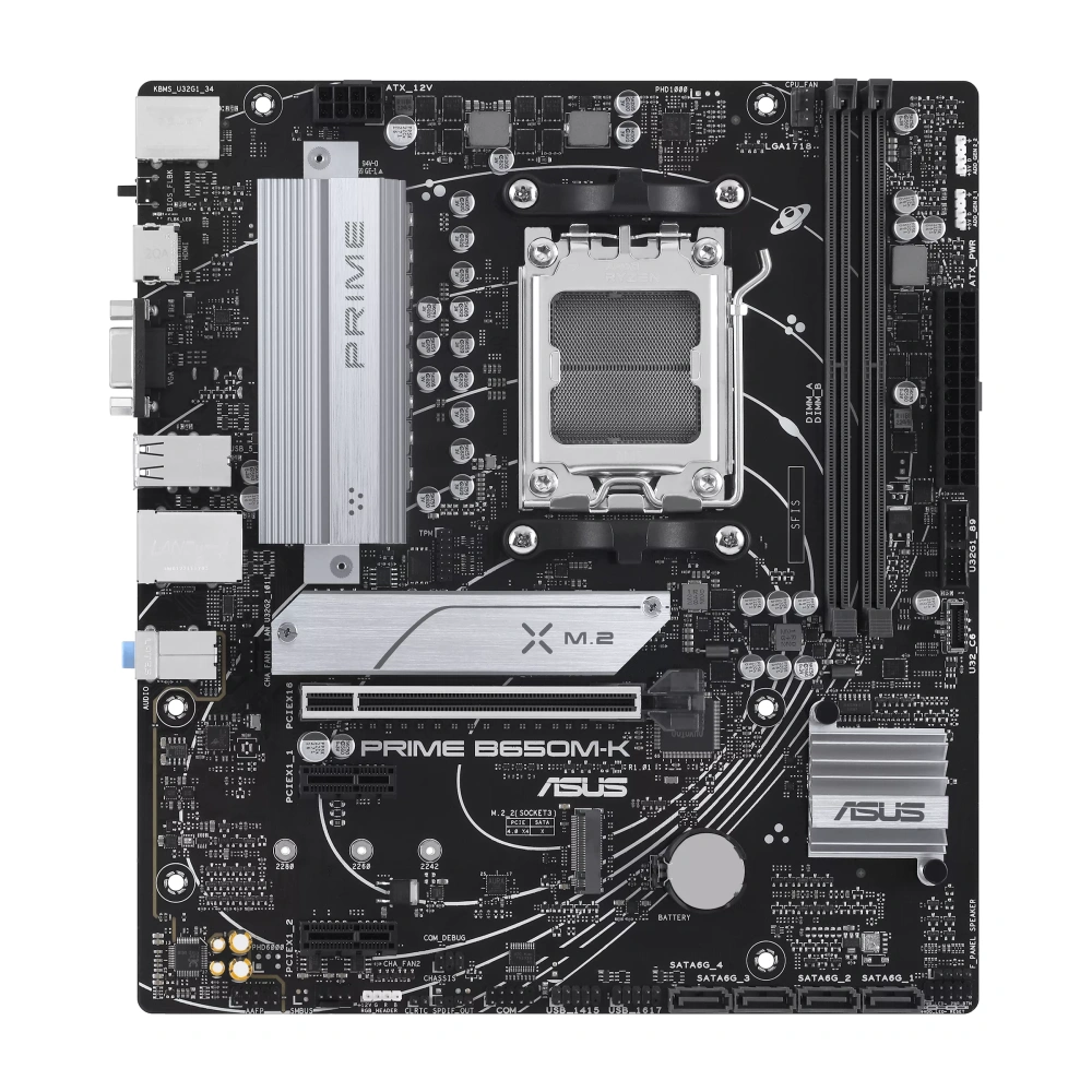 B650M K 1 1000x1000 - MOTHERBD GIGABYTE AM5 B650M K BOX M-ATX