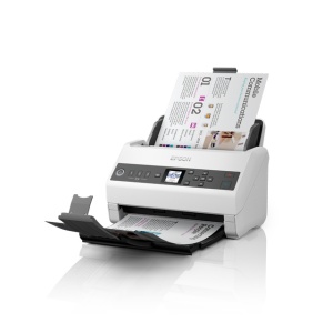 SCANNER EPSON DE DOC WORKFORCE DS-730N 40 PPM RED