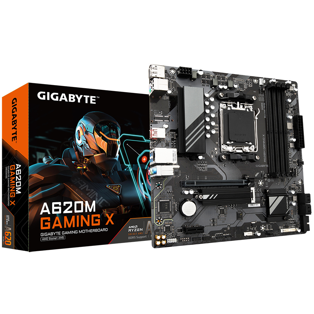 C GIGABYTE A620MGAMINGX 2677bf - MOTHERBD GIGABYTE AM5 A620M GAMING X BOX M-ATX