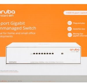 Conmutador Aruba Instant On 1430 8G 301x291 - Switch 8P Aruba Instant On 1430 8G R8R45A