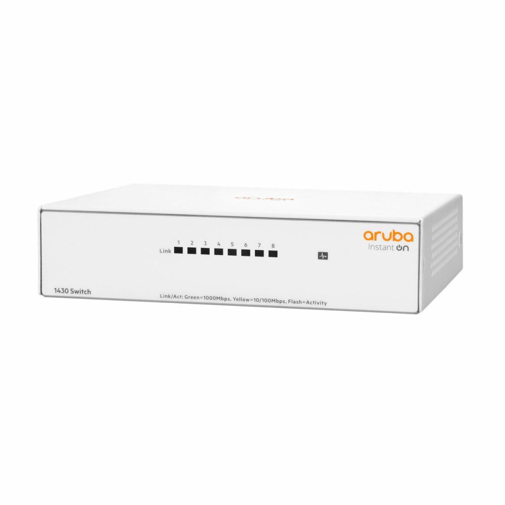 Conmutador Aruba Instant On 1430 8G  gallery 1000x1000 - Switch 8P Aruba Instant On 1430 8G R8R45A
