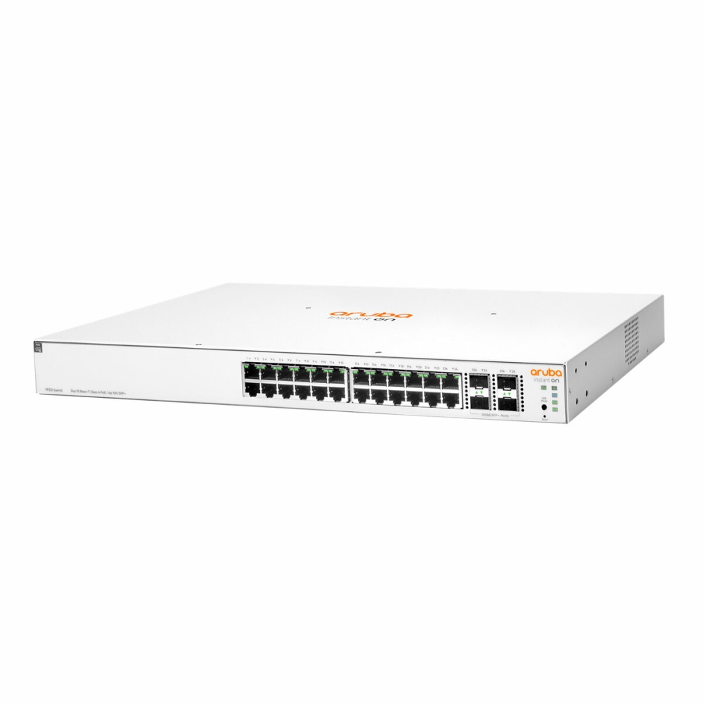 JL683B  gallery 1000x1000 - SWITCH 24P Aruba Instant On1930 24G PoE 195W 4SFP+JL683B