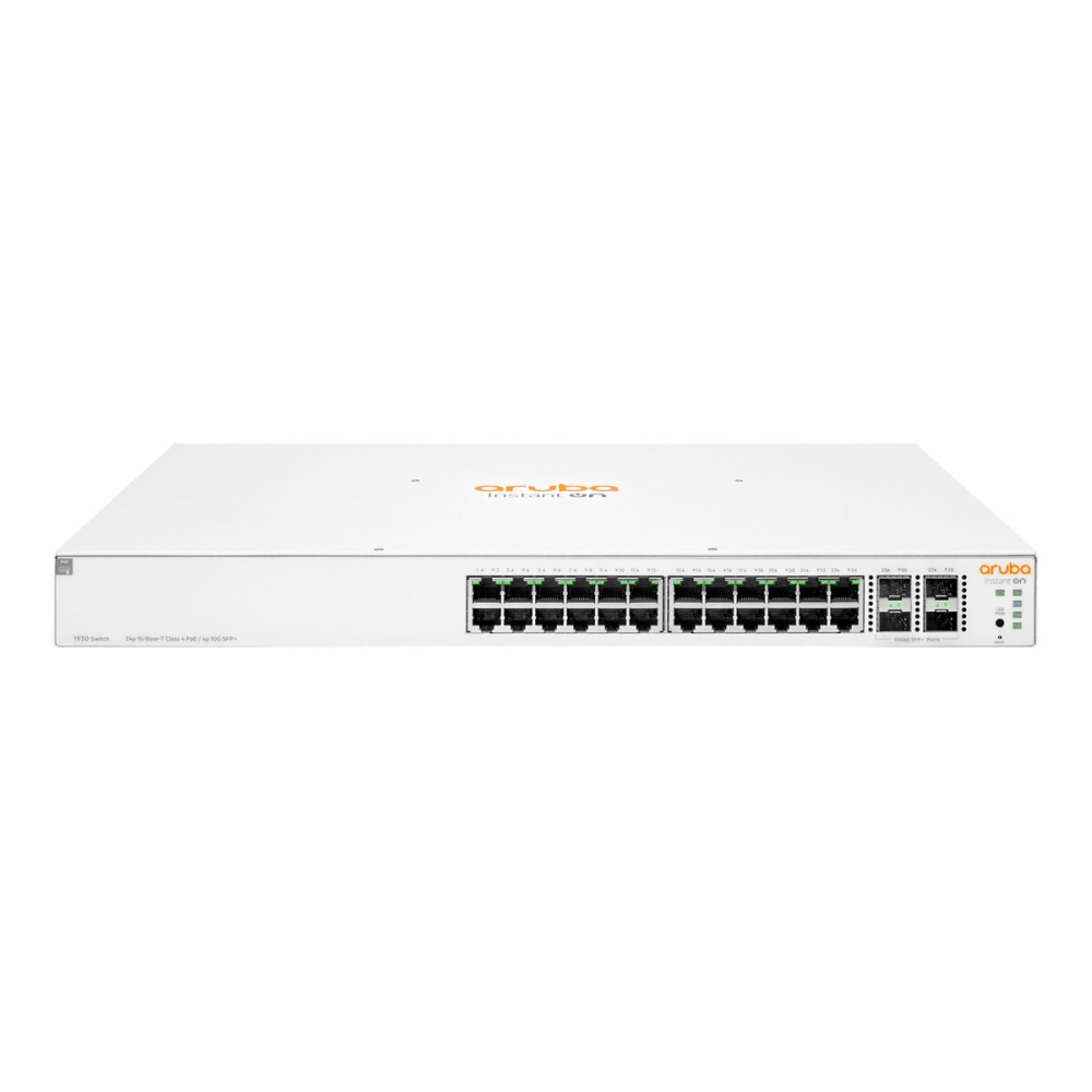 JL684B 1000x1000 - SWITCH 24P Aruba Instant On1930 24G PoE 370W 4SFP+ JL684B