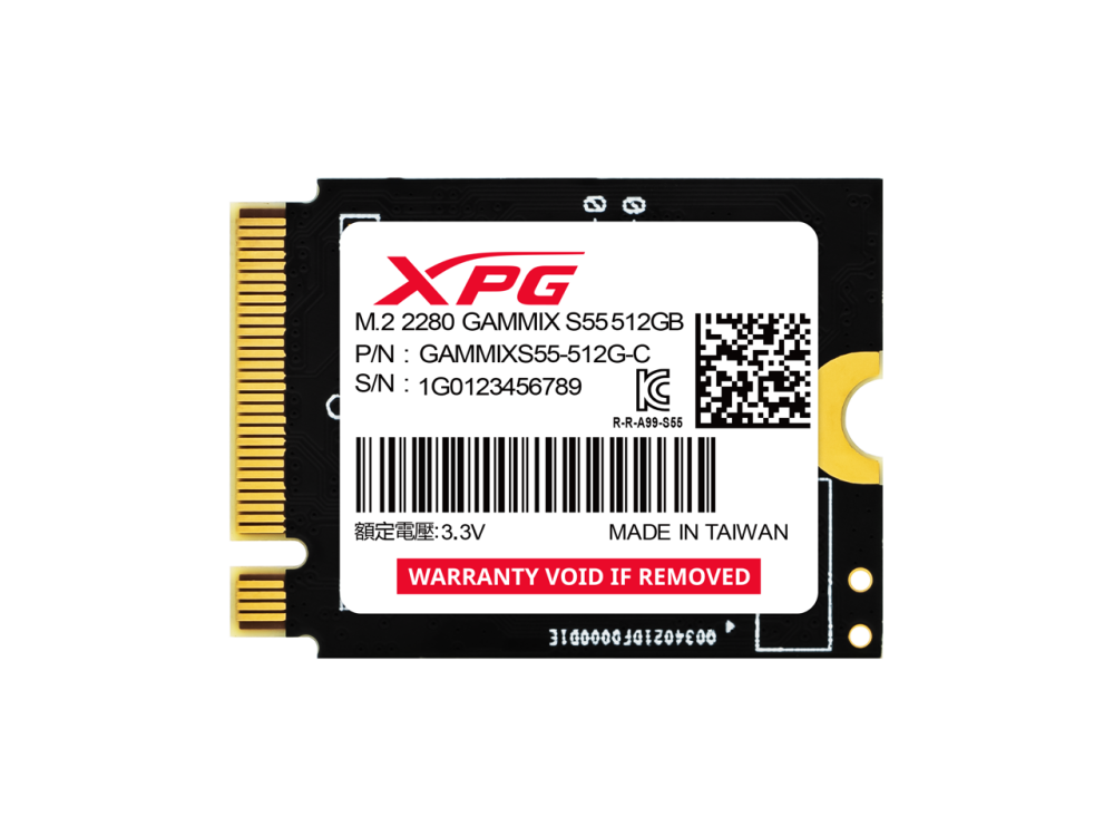 SGAMMIXS55 512G C 08 1000x750 - DISCO SSD M.2 NVME 512GB ADATA XPG GAMMIX S55 (2230)