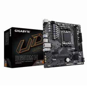 mother gigabyte b650m h ddr5 am5 0 301x301 - MOTHERBD GIGABYTE AM5 B650M H BOX M-ATX