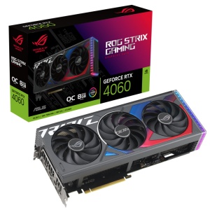 PLACA DE VIDEO 8GB RTX 4060 ASUS STRIX ROG O8G