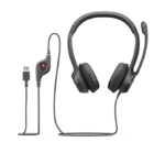 AURICULARES + MICROFONO LOGITECH H390 USB NEGRO (I) - Imagen 3