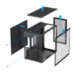 GABINETE GAMEMAX INFINITY BK - Imagen 11