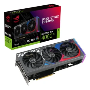 PLACA DE VIDEO 8GB RTX 4060 TI ASUS ROG STRIX O8G