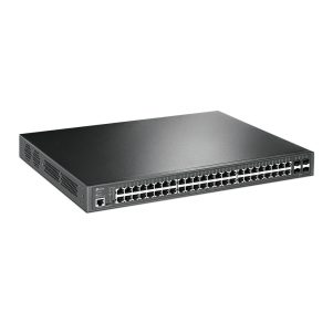 TL SG3452P U 301x301 - Switch TP LINK administrado JetStream de 52 puertos Gigabit L2+ con 48 puertos PoE+ TL-SG3452P