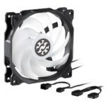 FAN ADATA XPG P/ GABINETE VENTO 120MM NEGRO ARGB - Imagen 2