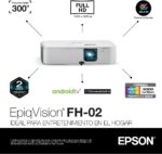Proyector Epson CO-FH02 Full HD 3000 lúmenes - Imagen 5