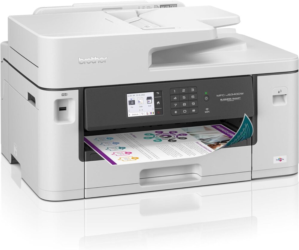 IMPRESORA MF BROTHER MFC-J5340DW 28PPM WIFI FAX RED A3 - Imagen 4