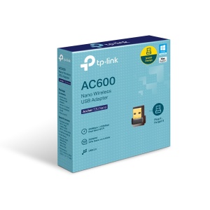 Adaptador Wi-Fi USB TP-Link Archer T2U Nano AC600