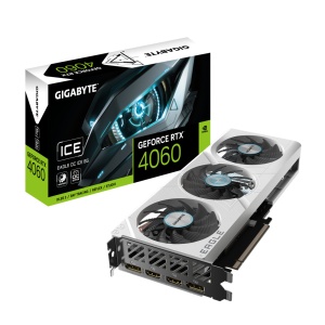 PLACA DE VIDEO 8GB RTX 4060 GIGABYTE EAGLE ICE OC 8GB