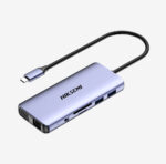 HUB HIKSEMI DS11 USB-C A USBX4 HDMIX1 RJ45X1 VGAX1 - Imagen 4