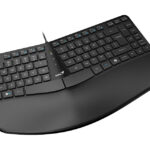 Teclado Ergonómico USB Membrana