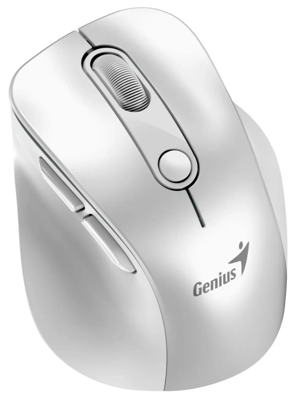 MOUSE GENIUS ERGO 9000S PRO 2.4GHZ+BT PEARL WHITE - Imagen 3