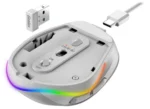 MOUSE GENIUS ERGO 9000S PRO 2.4GHZ+BT PEARL WHITE - Imagen 7