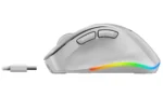 MOUSE GENIUS ERGO 9000S PRO 2.4GHZ+BT PEARL WHITE - Imagen 6