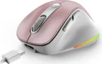 MOUSE GENIUS ERGO 9000S PRO 2.4GHZ+BT ROSA - Imagen 2
