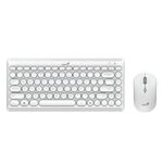 TECLADO+MOUSE WIRELESS GENIUS LMATE Q8000 WHITE REDUC