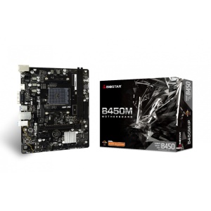 MOTHERBD BIOSTAR AM4 B450MHP BOX M-ATX