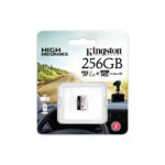 Kingston High Endurance MicroSDXC 256GB SDCE/256GB para videovigilancia y dash cam, Clase 10 IPX7