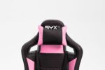 Silla Gamer SYX CH-451 PK Rosa y Negro: Estilo Vibrante y Confort Superior - Imagen 8