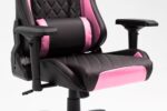 Silla Gamer SYX CH-451 PK Rosa y Negro: Estilo Vibrante y Confort Superior - Imagen 4