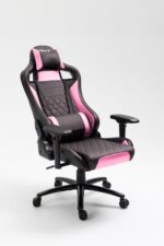 Silla Gamer SYX CH-451 PK Rosa y Negro: Estilo Vibrante y Confort Superior - Imagen 3