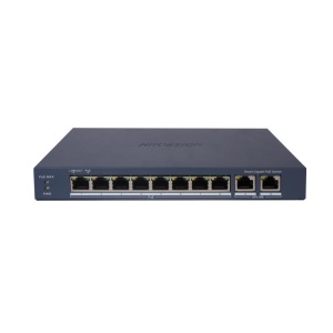 SWITCH 8P HIKVISION DS-3E1510P-EI GIGA SMART POE