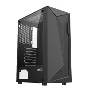 GABINETE SYX GAMER EQS9 BLACK ATX – SIN FANES