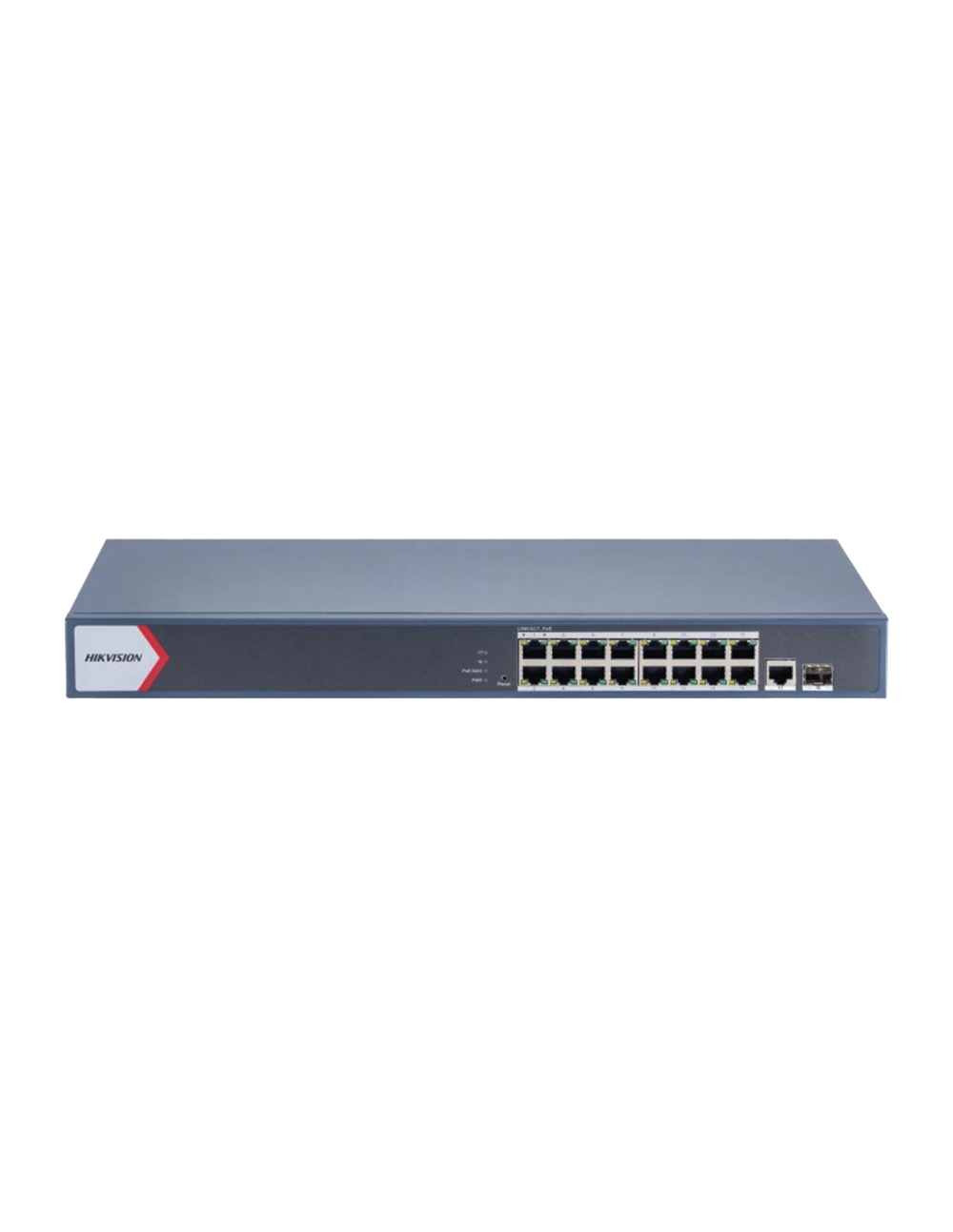 Switch 16P Hikvision DS-3E1518P-EI Smart PoE+ SFP