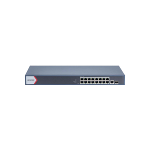 Switch 16P Hikvision DS-3E1518P-EI Smart PoE+ SFP
