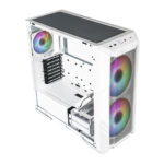 GABINETE COOLER MASTER HAF 500 MID TOWER WHITE - Imagen 5