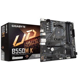 MOTHERBD GIGABYTE AM4 B550M K