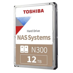 DISCO 12TB TOSHIBA N300 NAS SATA 256MB 3.5in 7200 rpm